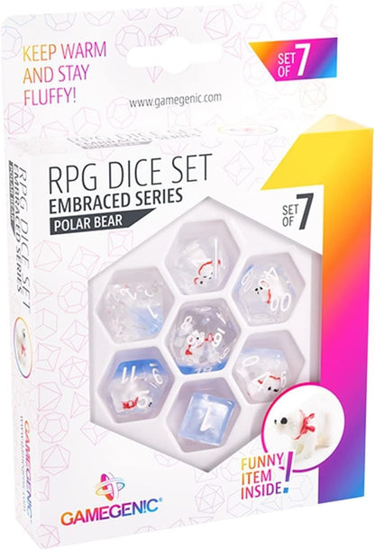 Polar Bear Role Dice Set (7pcs