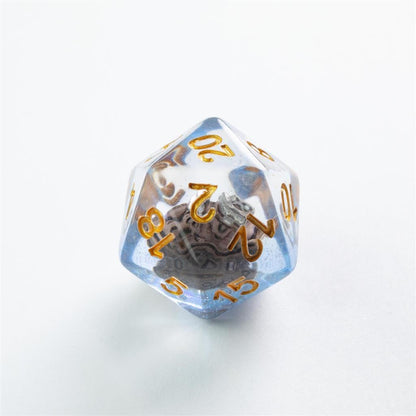Gamegenic - Set de Dados para rol Green Skull (7pcs