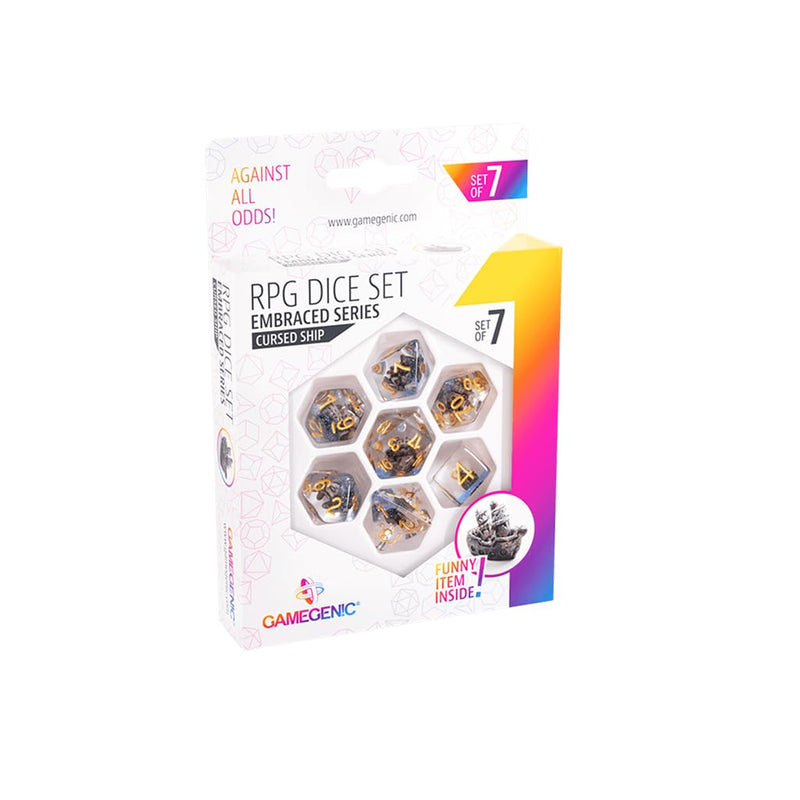 Gamegenic - Set de Dados para rol Cursed Ship (7pcs