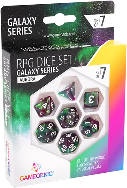 Gamegenic - Aurora Role Dice Set (7pcs)