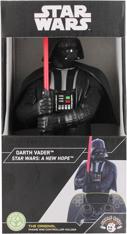 Cable Guys - Star Wars Darth Vader A New Hope Gaming Accessories Holder & Phone Holder for Controller (Xbox, Play Station, Nintendo Switch) & Phone (Iphone, Samsung Galaxy, Google Pixel