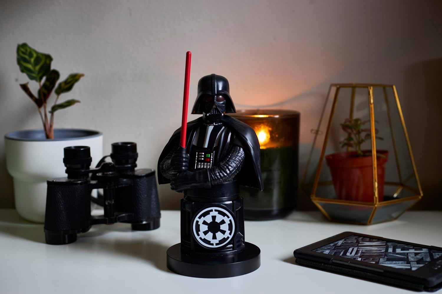 Cable Guys - Star Wars Darth Vader A New Hope Gaming Accessories Holder & Phone Holder for Controller (Xbox, Play Station, Nintendo Switch) & Phone (Iphone, Samsung Galaxy, Google Pixel