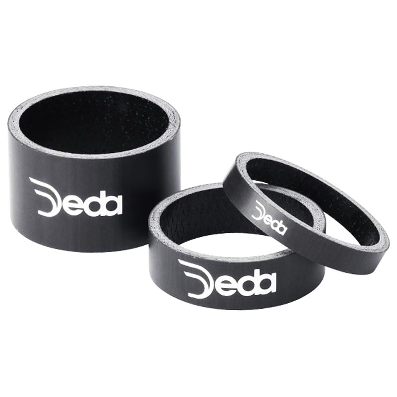 SET ESPACIAD.DEDA TUBO DIREC.1-1/8 5mm CAR.NE(10U