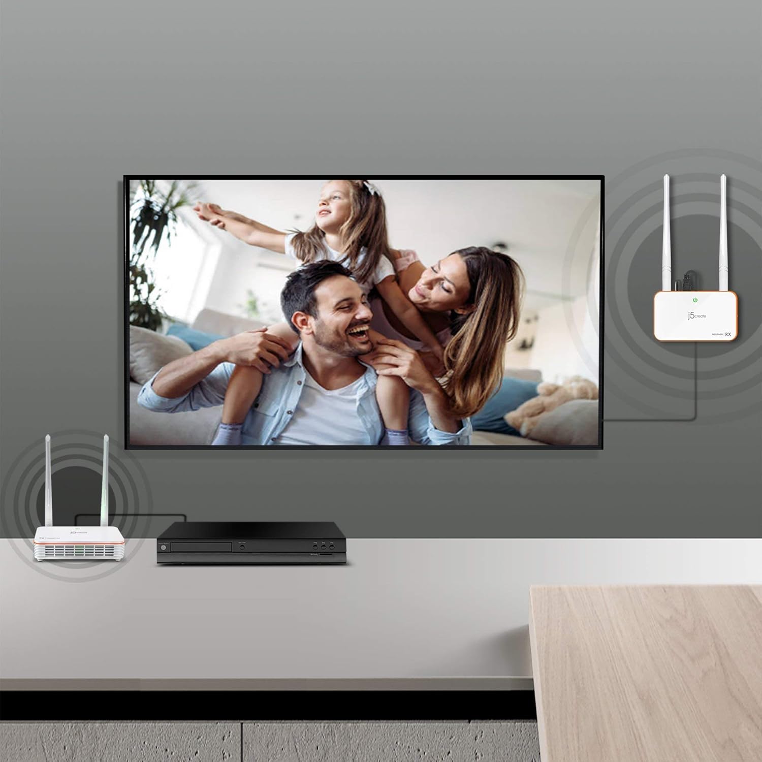 Wireless Display Hdmi Extender - Eu/Uk