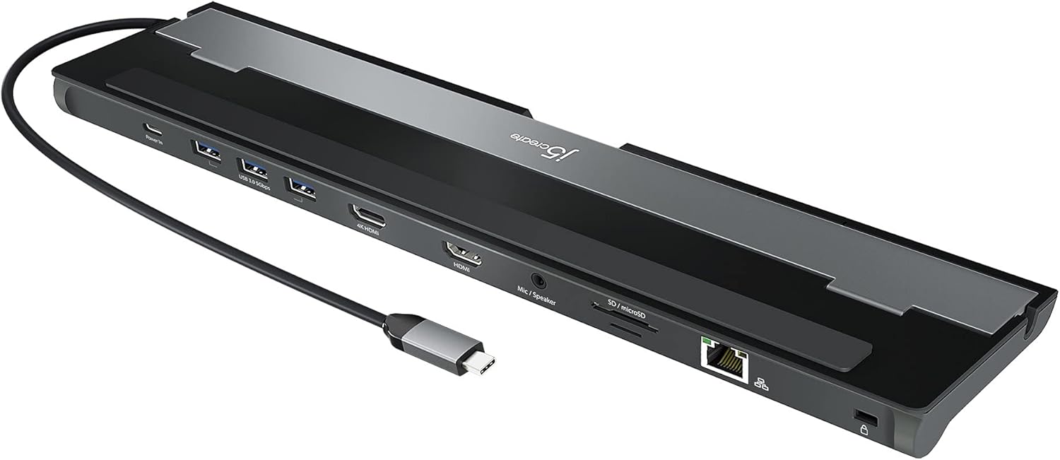 j5create JCD542-N Station d’Accueil USB-C Double HDMI™