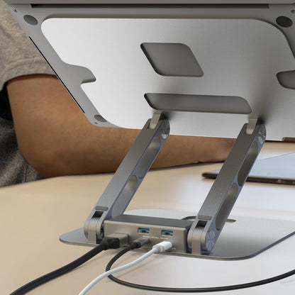 j5create JTS327-N Support pour Ordinateur Multi-Angle avec Dock 4K
