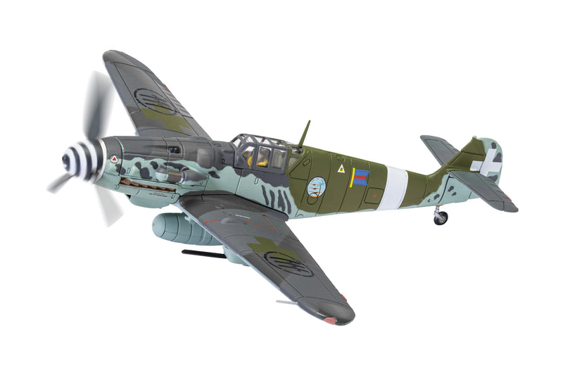 Corgi - Aviation AA27112 Messerschmitt Me109G-6 (Trop), Maggiore Antonio Vizzotto, Regia Aeronautica, 150 Gruppo, Sicily, July 1943