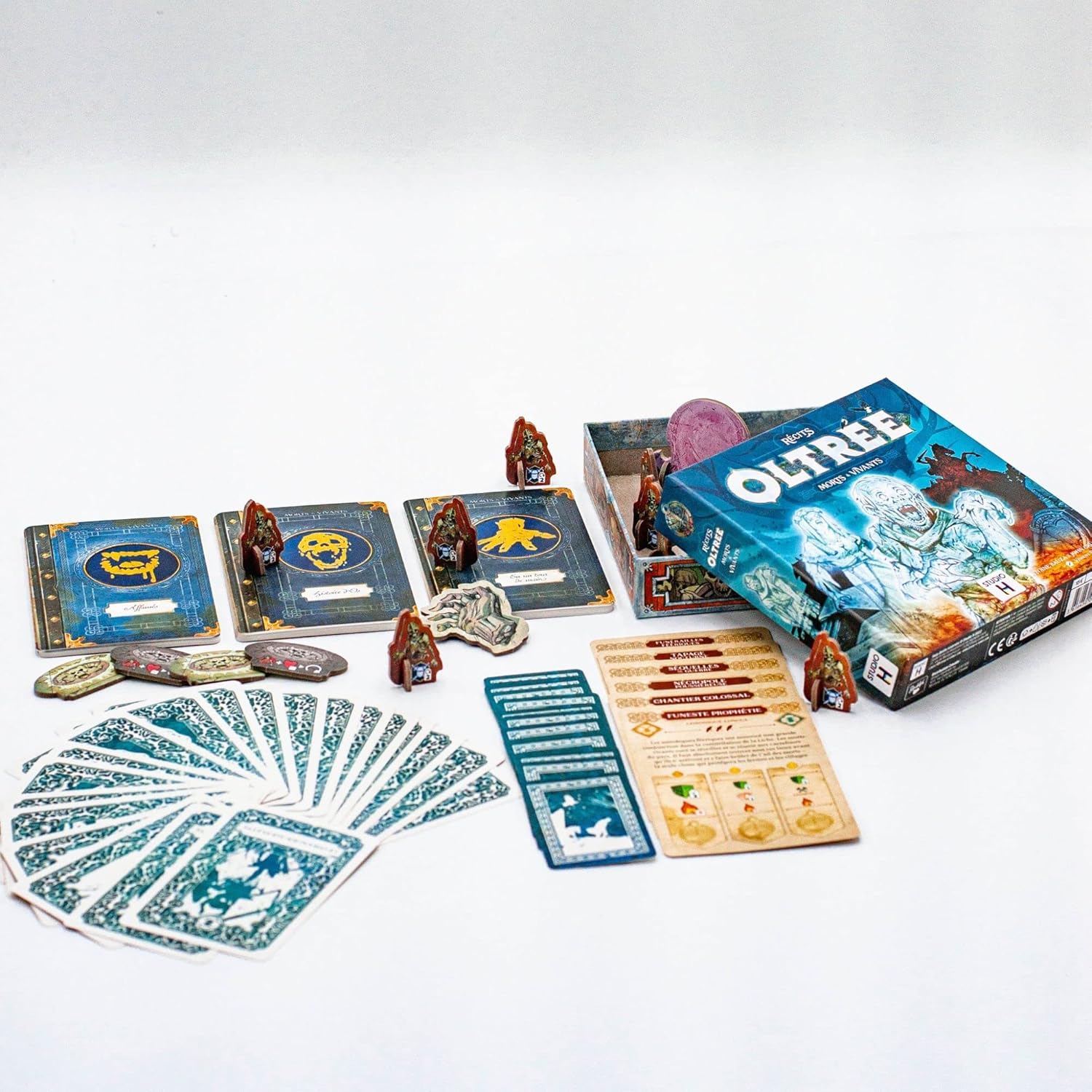 Oltree: Undead & Alive Expansion | Cooperative Strategy Game | Ages 10+ | 2 to 4 Players | 60 Minutes