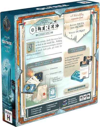 Oltree: Undead & Alive Expansion | Cooperative Strategy Game | Ages 10+ | 2 to 4 Players | 60 Minutes