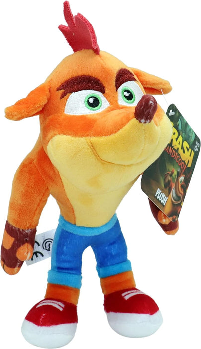 Crash Bandicoot Bandai Plüschtier | 15 cm Plüschtier Sammlerstück | Plushie Mädchen und Jungen Spielzeug für Videospiel-Fans | Sammelbare Kuscheltiere für Jungen und Mädchen Tolle