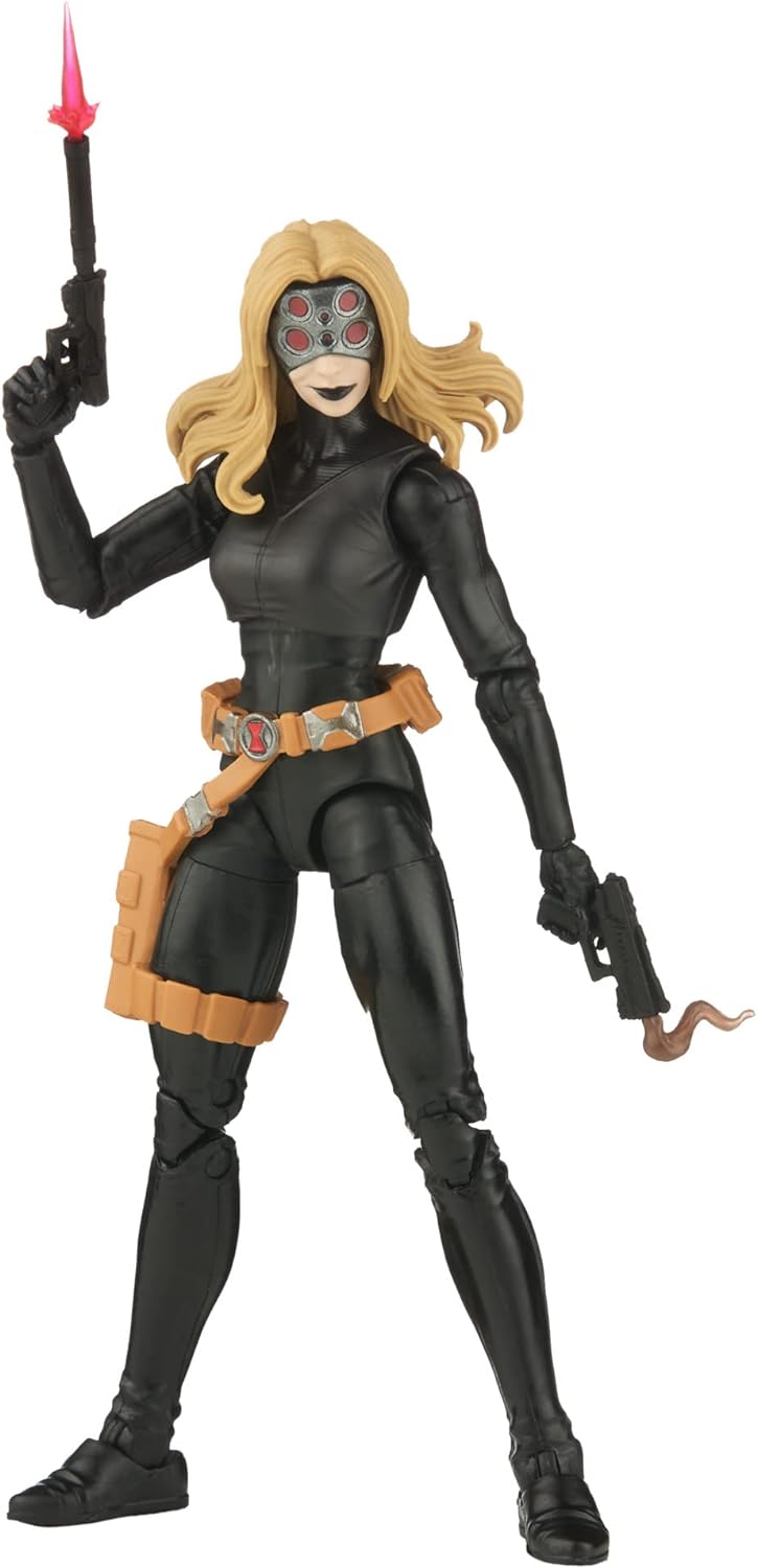 Marvel Hasbro Legends Series: Yelena Belova Black Widow, Classic Comic Legends Action Figure, 15 cm