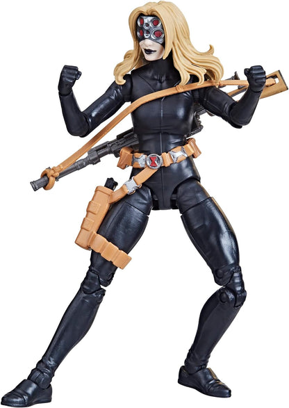 Marvel Hasbro Legends Series: Yelena Belova Black Widow, Classic Comic Legends Action Figure, 15 cm
