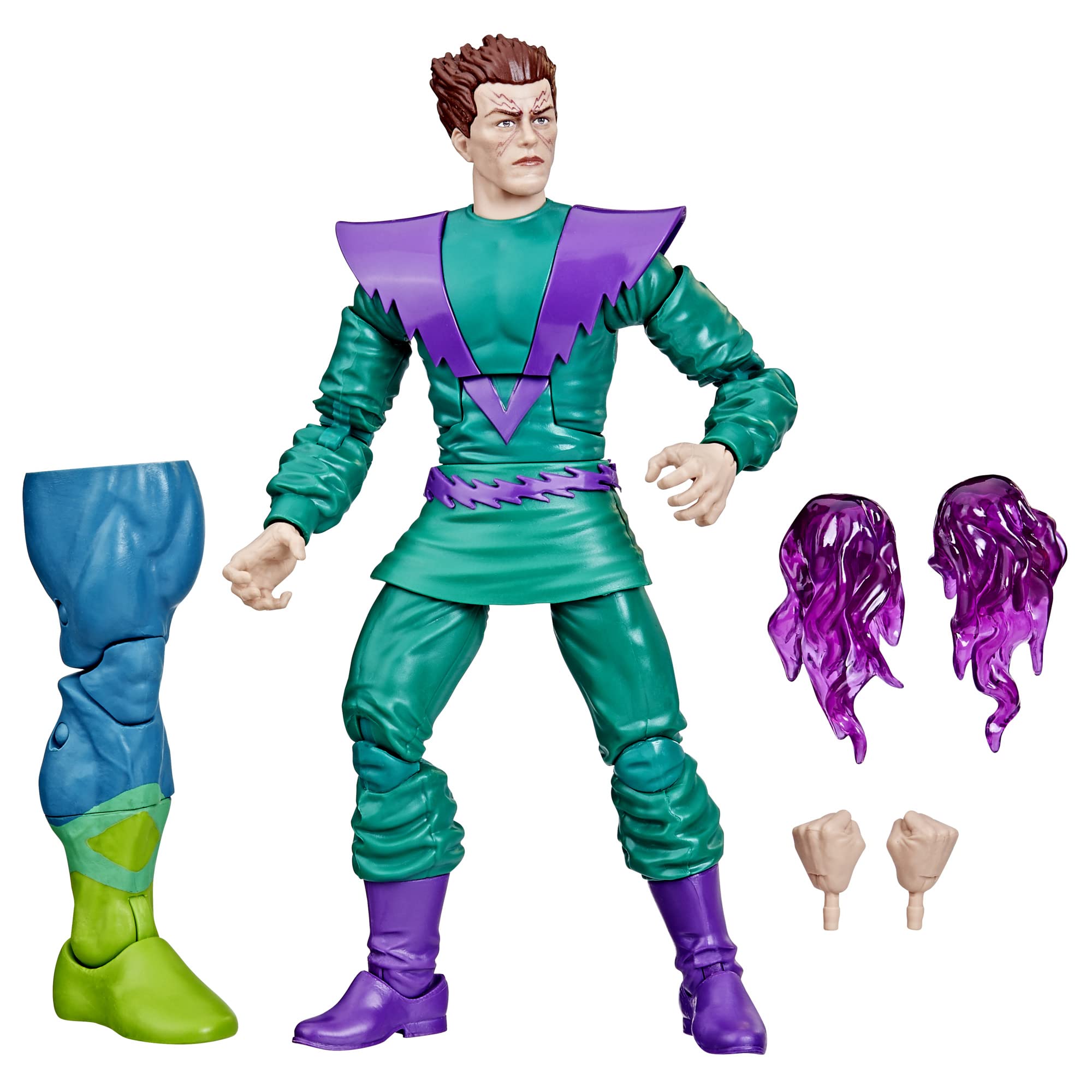 Marvel Legends Series: Molecule Man Classic Comic Collectible 6 Inch Action Figure