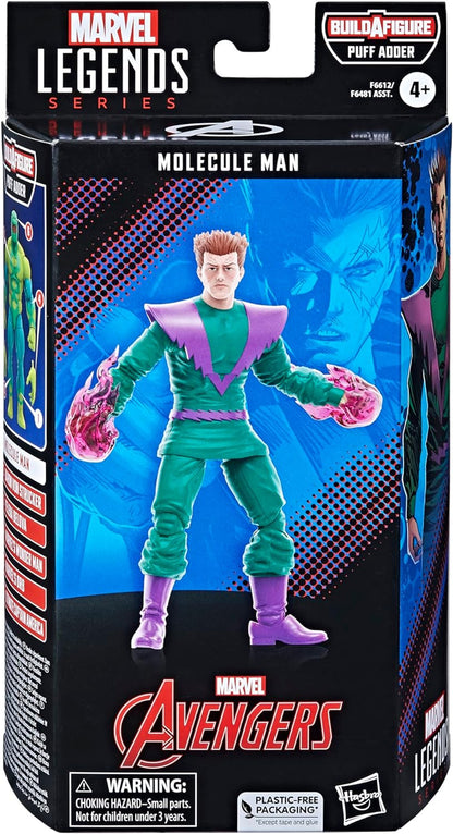 Marvel Legends Series: Molecule Man Classic Comic Collectible 6 Inch Action Figure