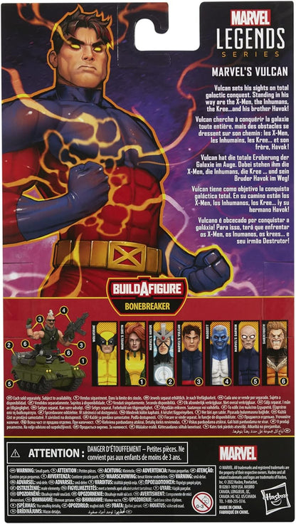 Hasbro Marvel Legends Series X-Men Marvel’s Vulcan Action Figure15 cm Collectible Toy, 2 Accessories and 1 Build-A-Figure Part