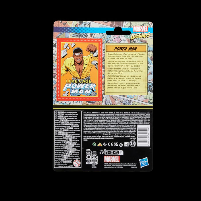 Marvel Legends Series Retro 375 Collection Power Man 3.75-Inch Collectible Action Figures, Toys for Ages 4 and Up