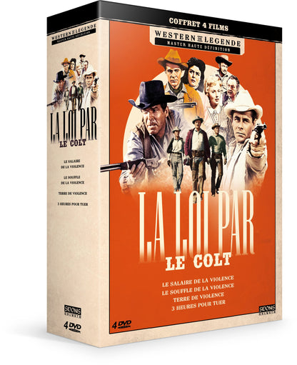 La loi par le colt - coffret 4 films