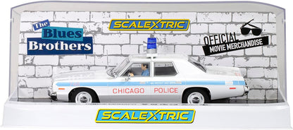 Scalextric Blues Brothers Dodge Monaco - Chicago Police - 1:32 Car