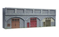Hornby Low Relief Viaduct with Lock Ups 2 Engineers Blue Brick