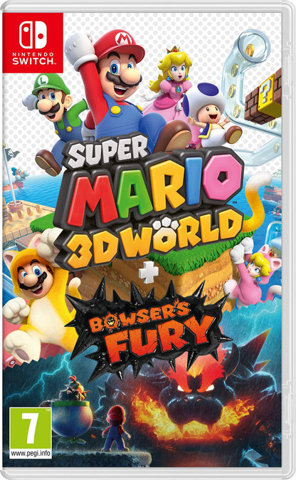 Super Mario 3D World + Bowser’S Fury - Videogioco Nintendo - Ed. Italiana - Versione su scheda Nintendo Switch Standard