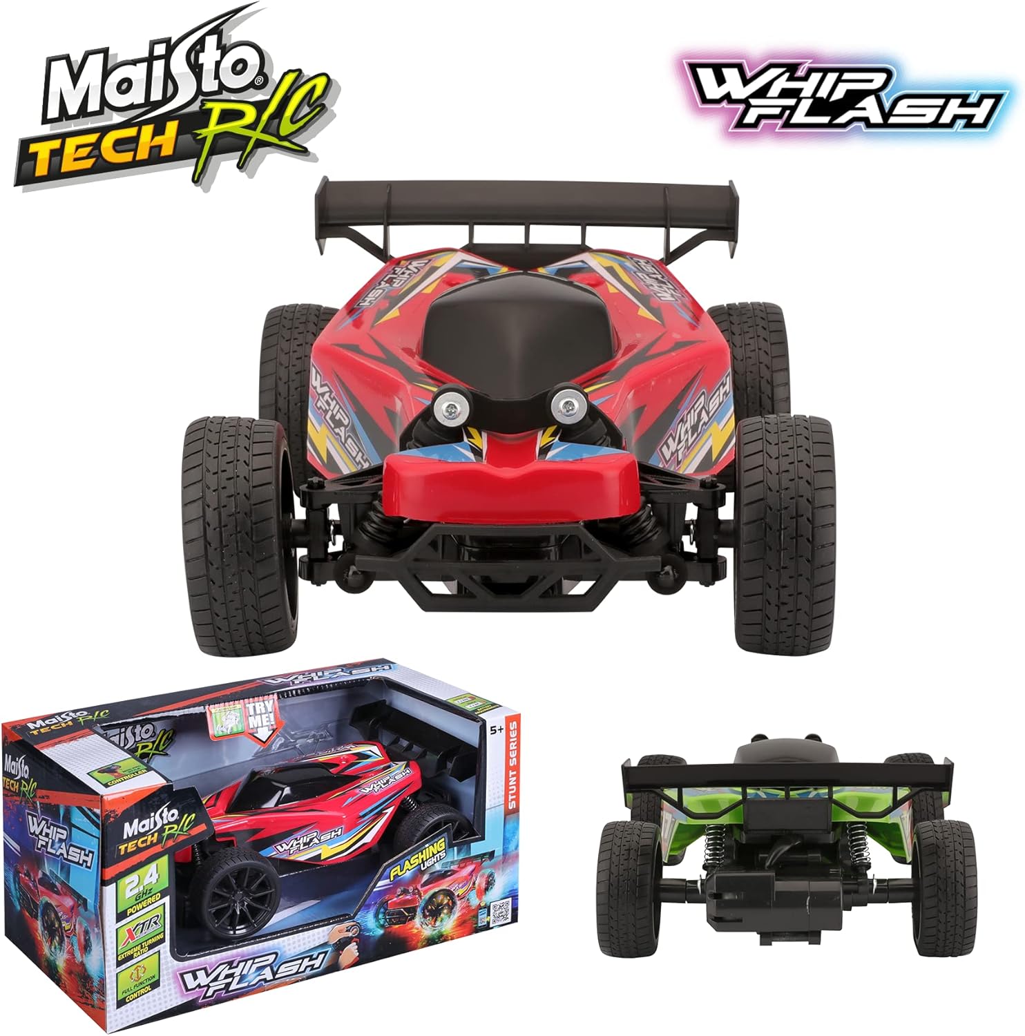 Maisto Tech R/C 2.4 GHz WhipFlash Light-up Buggy