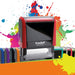 Trodat Printy 4913 -Self Inking Stamp - Customizable Stamp - 5 lines - Textplate Dimensions 58 x 22 mm - 10 Colours Available (Rouge – Red
