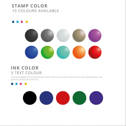 Trodat Printy 4913 -Self Inking Stamp - Customizable Stamp - 5 lines - Textplate Dimensions 58 x 22 mm - 10 Colours Available (Rouge – Red