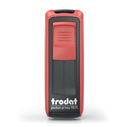 POCKET PRINTY 9511 NOIR/ROUGE FEU