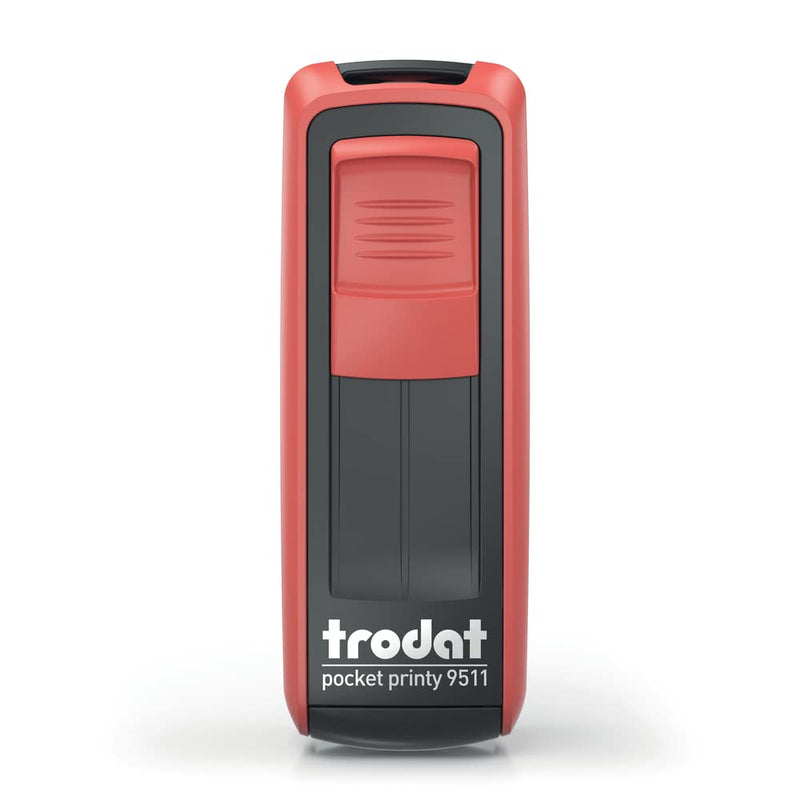 POCKET PRINTY 9511 NOIR/ROUGE FEU