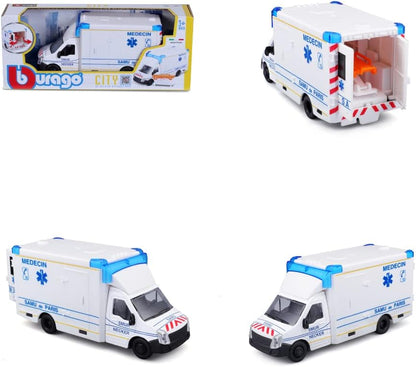 Bburago - VEICOLI Emergency 1:15 Autos und andere Fahrzeuge, Mehrfarbig (21963