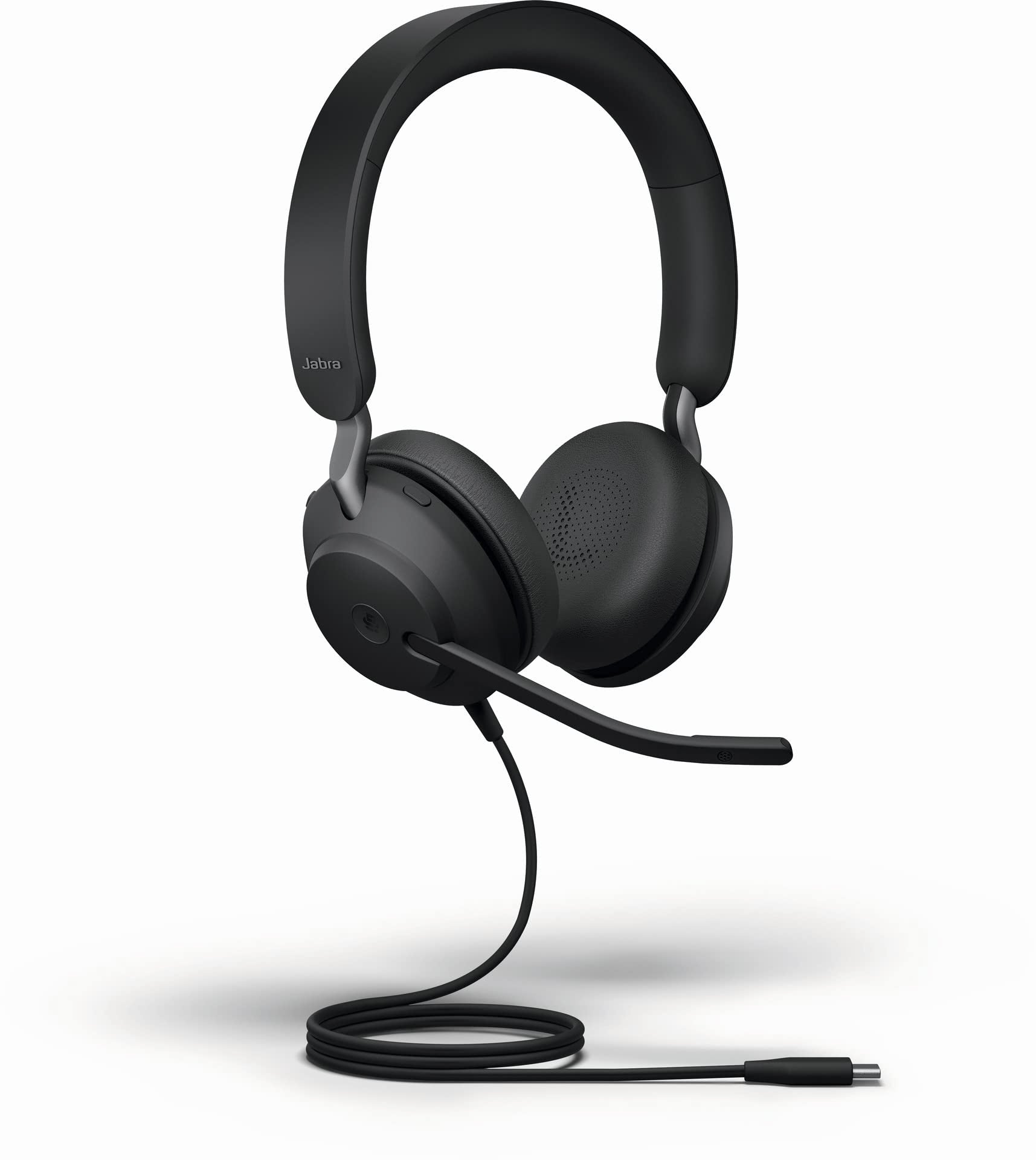 Jabra Evolve2 40 SE Headset Wired Head-band Calls/Music USB Type-C Black