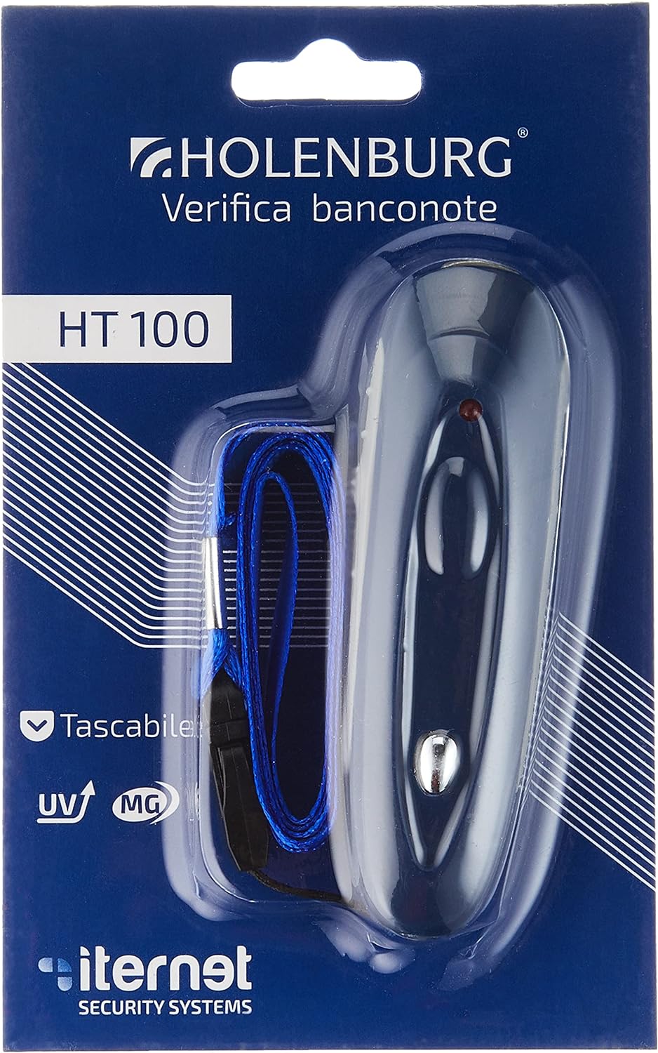 ITERNET - Detector Fake Forged Banknote Bills Checker Tester Portable - ITERNET verificatore di banconote tascabile ht100