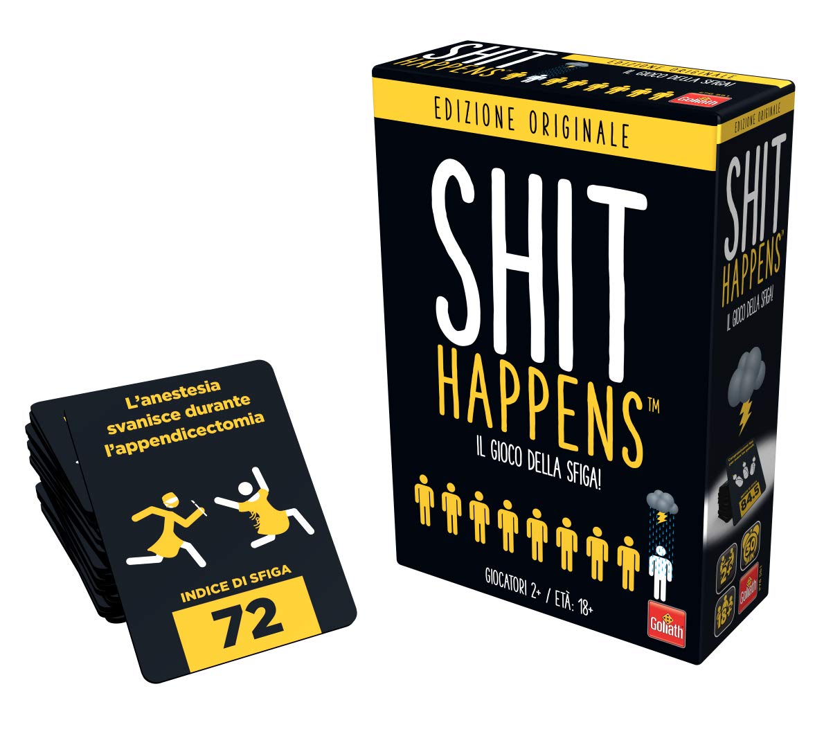GOLIATH Happens, The Game, ‎11 x 4.8 x 16.5 cm; 540 grams