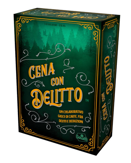 Dinner with Crime, Collaborative Card Game, Discover the killer with your friends, aged 14 and up