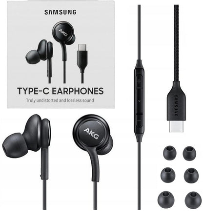 Samsung Cuffie USB Type-C EO-IC100, Sound by AKG, nere