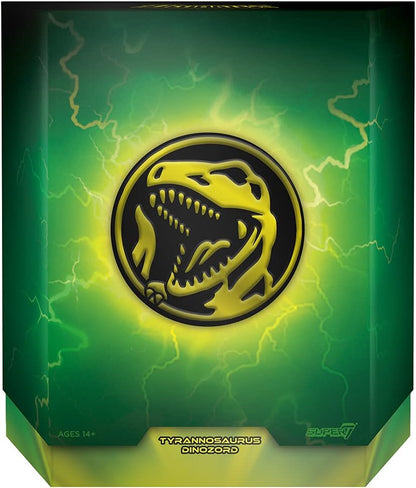 SUPER7 Mighty Morphin Power Rangers figurine Ultimates Tyrannosaurus Dinozord 20 cm