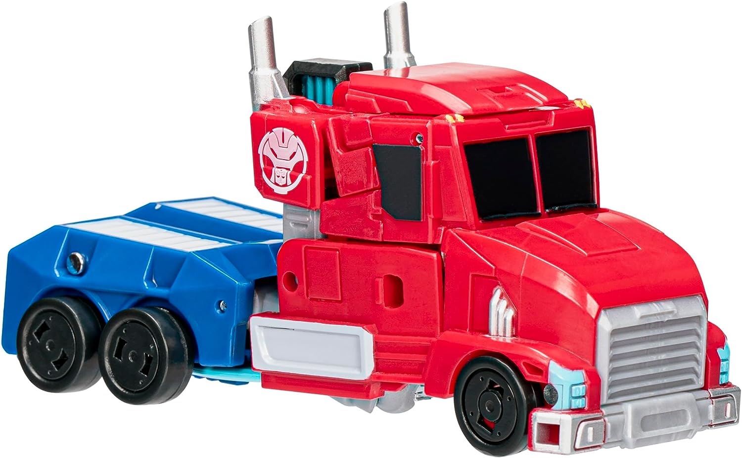 TRANSFORMERS Toys EarthSpark Deluxe Class Optimus Prime, 12.5-cm Action Figure, Robot Toys for Children Aged 6 and Up