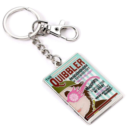 The Carat Shop Harry Potter Offizieller Quibbler-Schlüsselanhänger, mehrfarbig, Einheitsgröße, Modern, Harry Potter Official Quibbler Keyring, The Carat Shop Porte-clés officiel Harry Potter Quibbler, multicolore, Taille unique, HARRY POTTER Llavero ofici