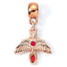 Carat Shop Official Harry Potter Fawkes Rose Gold Plated Slider Charm