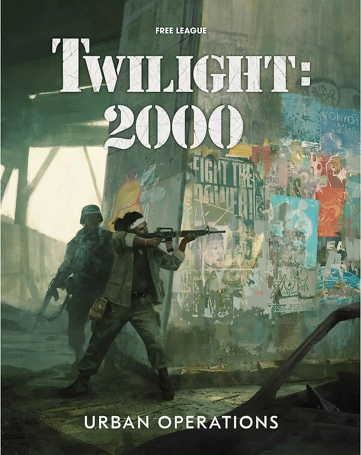 Twilight: 2000 Urban Operation Expansion Boxed Set - Includes 96 Page Hardcover RPG Book with New Factions & Scenerios, New Encounter Cards & Maps, Roleplaying Game