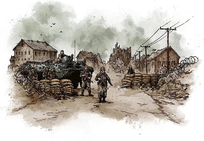 Twilight: 2000 Urban Operation Expansion Boxed Set - Includes 96 Page Hardcover RPG Book with New Factions & Scenerios, New Encounter Cards & Maps, Roleplaying Game