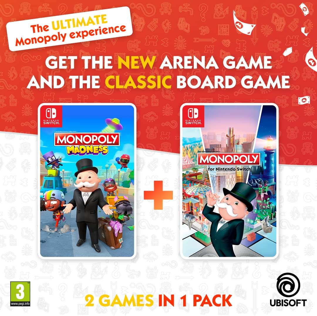 Monopoly + Monopoly Madness (Double Pack) /Switch