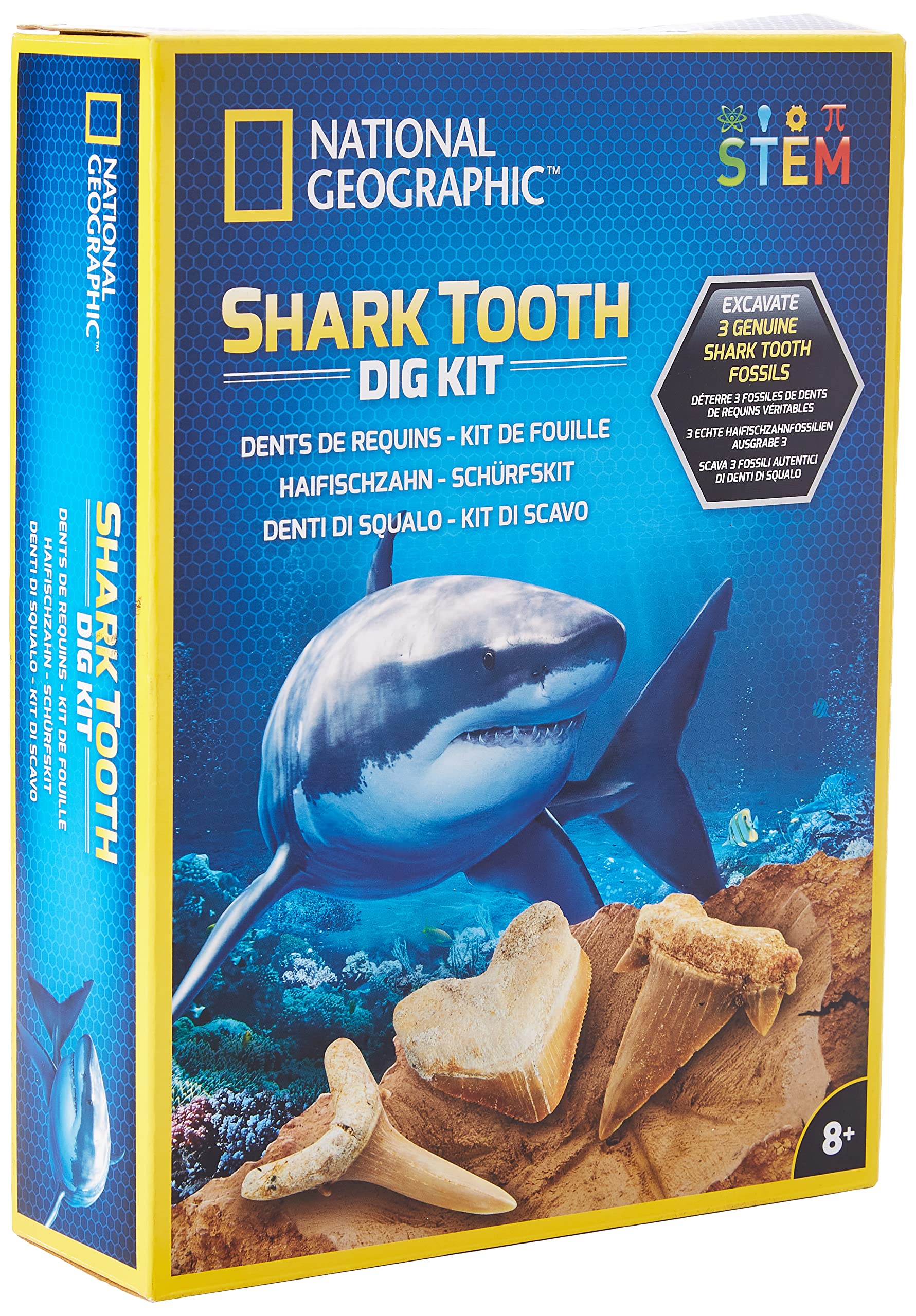 Boti - National Geographic Haaientanden Graaf Set