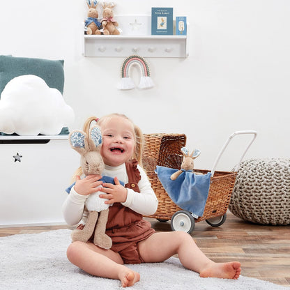 Rainbow Designs Official Beatrix Potter Signature Collection Peter Rabbit Deluxe - Newborn Baby Gifts - Plush Toddler Toy - Cute Stuffed Animal - Official Bunny Toy - Cuddly Soft Toy