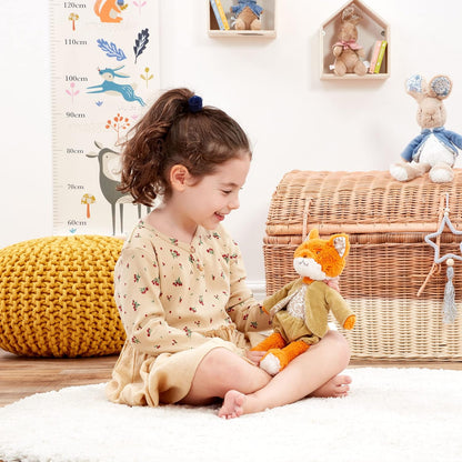 Rainbow Designs Mr Tod Fox Soft Plush Fox Teddy Toy – Cuddly Stuffed Toy from Peter Rabbit Signature Collection – Toy Gifts for Boys and Girls