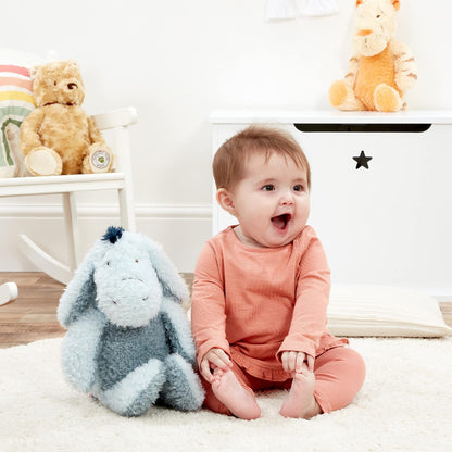 Rainbow Designs Official Winnie the Pooh - Disney Classic Hundred Acre Woods Cuddly Eeyore Soft Toy Ideal For Babies Children And Toddlers