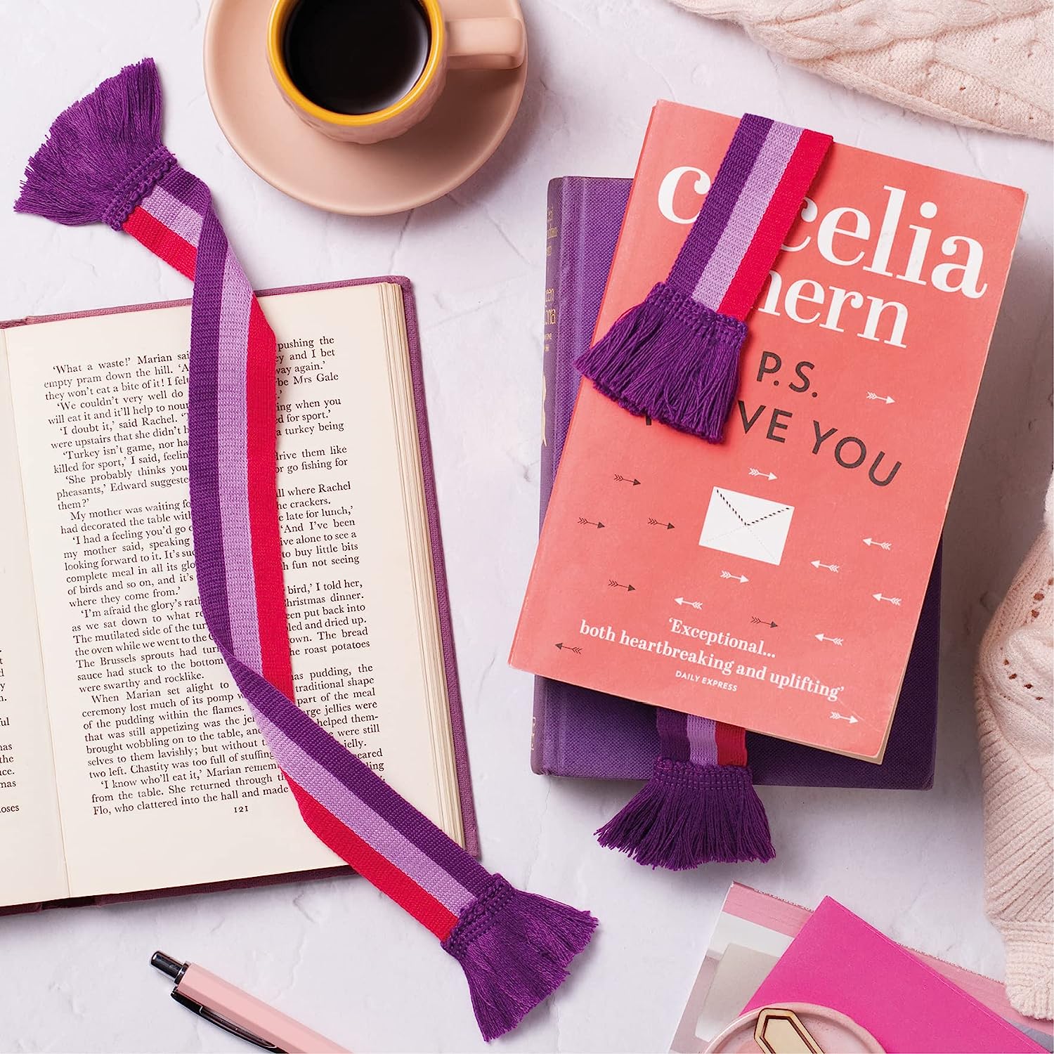 IF Book Scarf Bookmark