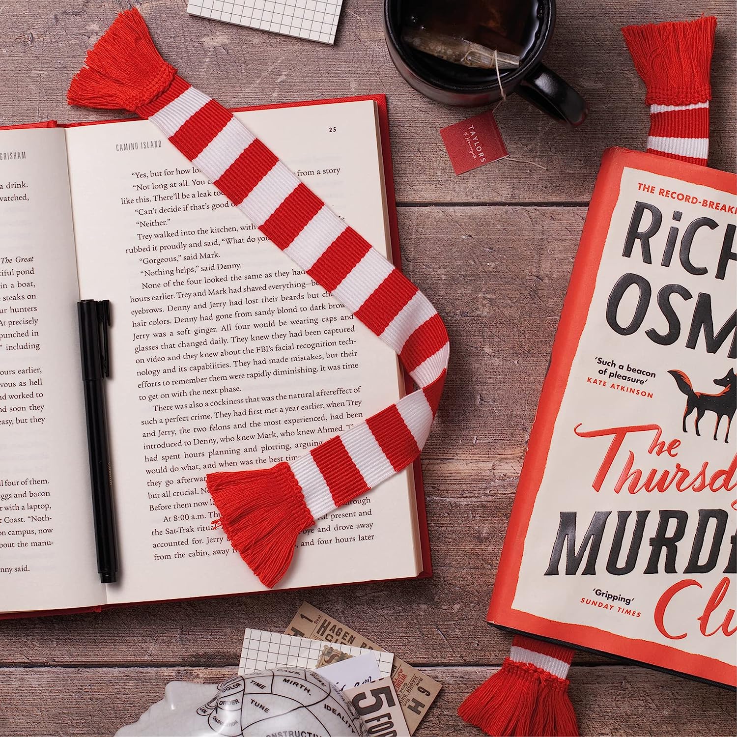 IF Book Scarf Bookmark