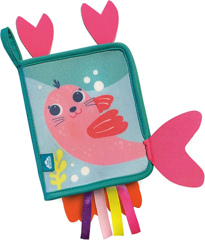 SES Creative 13057 Animals Bath Book with Tails, Multi, One Size