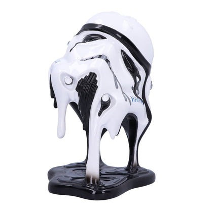 Nemesis Now Stormtrooper Too Hot To Handle 23cm, Resin, White, Officially Licensed Original Stormtroope, Melting Stormtrooper Helmet Ornament, Sci-Fi Movie Giftware, Cast in the Finest Resin